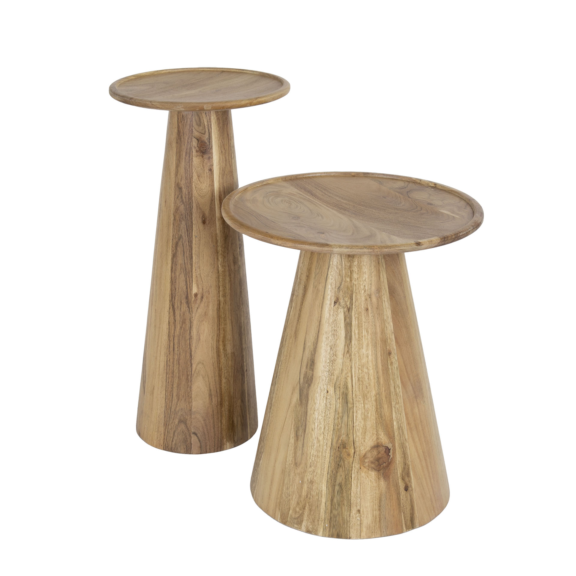 Bijzettafel set/2 Cone